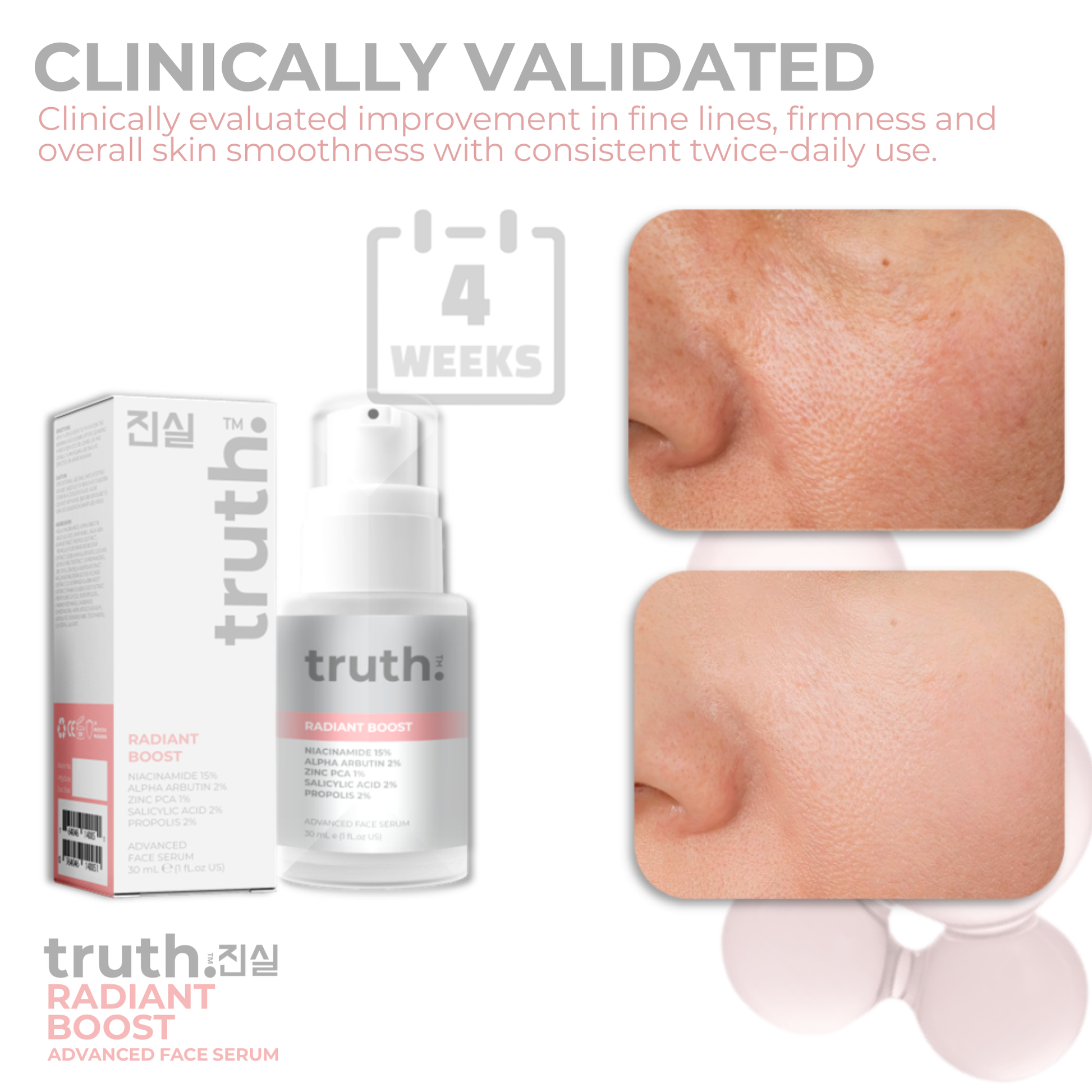 RADIANT BOOST - truth skin & hair care